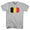 Belgium Country Flag Mens Cotton T-Shirt