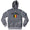Belgium Fistball Country Flag Tri-Blend Hoodie