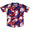 USA Red White and Blue Castle Camo Running Shirt Track Cross Made In USA