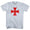 Crusader Cross Mens Tri-Blend T-shirt