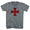 Crusader Cross Mens Tri-Blend V-neck T-shirt