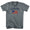 Curling USA Flag Mens Tri-Blend V-neck T-shirt
