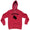 Custom Text Arched Boxing Gloves (Black Art) Cotton-Poly Blend Hoodie