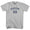 Custom Text Over Custom Number Mens Cotton T-shirt