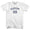 Custom Text Over Custom Number Adult Cotton T-shirt