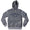 Custom Text Crossed Lacrosse Sticks Tri-Blend Hoodie