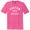 Custom Text Name Arched over Crossed Bat and Baseball With Custom Number In Ball Mens Tri-Blend DTG T-shirt
