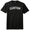 Arched Custom Text Arched White Font Mens Tri-Blend DTG T-shirt Black Solid