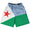 Djibouti Country Flag Lacrosse Shorts Made In USA
