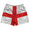 England Country Flag Rugby Shorts