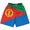 Eritrea Country Flag Lacrosse Shorts Made In USA