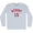 Hickory 15 Basketball (Distressed Design) Mens Tri-Blend Long Sleeve T-shirt