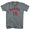 Hickory 15 Basketball (Distressed Design) Mens Tri-Blend V-neck T-shirt