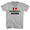 I Love Baseball Moms Mens Cotton V-neck T-shirt