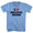 I Love Skiing Moms Mens Tri-Blend V-neck T-shirt