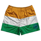 Orange & White & Green