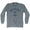 Kentucky State Anchor Home Tri-Blend Mens Long Sleeve T-shirt