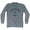 Louisiana State Anchor Home Tri-Blend Mens Long Sleeve T-shirt