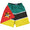 Mozambique Country Flag Lacrosse Shorts Made In USA