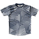 Blue Navy Almost Black and White