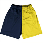 Navy Blue and Varsity Yellow