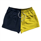 Navy Blue and Varsity Yellow