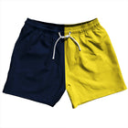 Navy Blue and Varsity Yellow