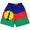 New Caledonia Country Flag Lacrosse Shorts Made In USA