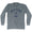 New York State Anchor Home Tri-Blend Mens Long Sleeve T-shirt
