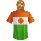 Orange White Green