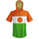 Orange White Green