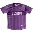 Purple Medium and White