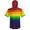 Rainbow Ombre Shooter Hoodie