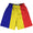 Romania Country Flag Lacrosse Shorts Made In USA