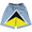 Saint Lucia Country Flag Lacrosse Shorts Made In USA
