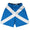 Scotland Country Flag Lacrosse Shorts Made In USA
