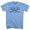Second Street Surf Break Crossed Surf Board Surfing Destination Mens Tri-Blend T-Shirt
