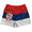 Serbia Country Flag Rugby Shorts