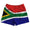 South Africa Country Flag Rugby Shorts