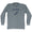 Stoke Running Track Winged Foot Mens Tri-Blend Long Sleeve T-shirt