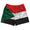 Sudan Country Flag Rugby Shorts