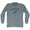 Sunderland Running Track Winged Foot Mens Tri-Blend Long Sleeve T-shirt