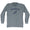 Swindon Running Track Winged Foot Mens Tri-Blend Long Sleeve T-shirt