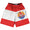 Tahiti Country Flag Lacrosse Shorts Made In USA