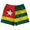 Togo Country Flag Rugby Shorts