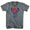 Faroe Island Logo Soccer Adult Tri-Blend V-Neck Womens Junior Cut T-Shirt