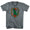 Japan Godzilla Soccer Crest Adult Tri-Blend V-Neck Womens Junior Cut T-Shirt