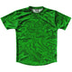 Kelly Green and Grass Green