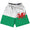 Wales Country Flag Lacrosse Shorts Made In USA