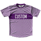 Purple Medium And White